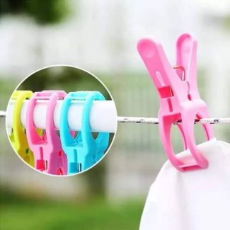 Strong Clothes Clips - Durable and Easy-to-Use Pegs in Blue and Pink Price in Pakistan | LAPTAB