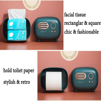 Retro Radio Tissue Box Holder - Stylish and Practical Decorative Dispenser Price in Pakistan | LAPTAB
