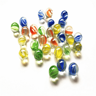 200pcs High-Grade Glass Balls for Kids' Crafts and Aquarium Decoration