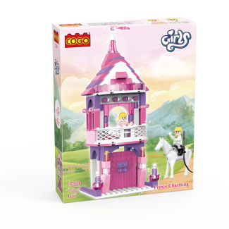 Colorful COGO Building Prince & Princess Castle for Imagination and Skills Price in Pakistan | LAPTAB