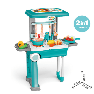 Colorful Pretend Play Kitchen Set for Kids - Safe, Portable, Durable Price in Pakistan | LAPTAB