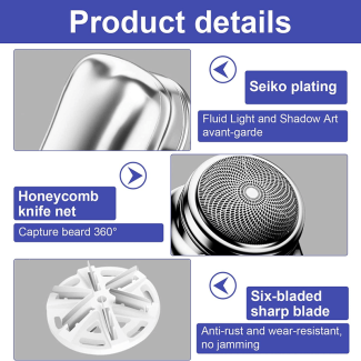 Mini-Shave Portable Electric Shaver - Compact, Fast Charging, Waterproof Price in Pakistan | LAPTAB