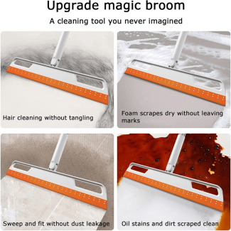 Household Silicone Wiper Magic Broom for Streak-Free Cleaning Price in Pakistan | LAPTAB