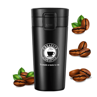 300ML Vacuum Insulated Stainless Steel Tea Coffee Mug with Infuser