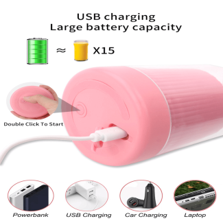 USB Rechargeable Mini Blender for Smoothies and Juices, Portable Design Price in Pakistan | LAPTAB