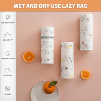Reusable Disposable Cleaning Towel - Efficient Absorbent for Home & Travel Price in Pakistan | LAPTAB