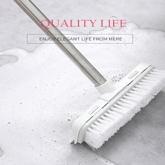 2 in 1 Floor Cleaning Sweeper Mop Brush 