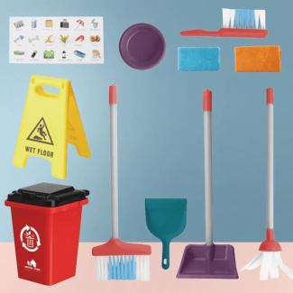 Funny Little Dustman 988-4 Educational Cleaning Toy Set for Kids Price in Pakistan | LAPTAB