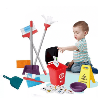 Funny Little Dustman 988-4 Educational Cleaning Toy Set for Kids Price in Pakistan | LAPTAB