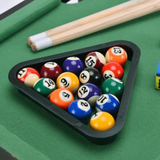 27 Inch Mini Table Top Pool Billiard Game with Cues and Balls Price in Pakistan | LAPTAB