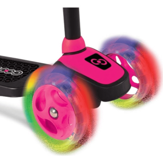 Cool Twist LED Illuminated 3-Wheel Height Adjustable Scooter for Kids Price in Pakistan | LAPTAB