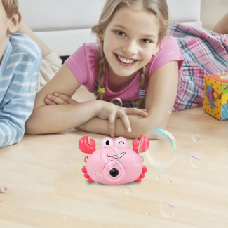 Cute Crab Camera Bubble Blowing Toy with Music and Light for Kids Price in Pakistan | LAPTAB