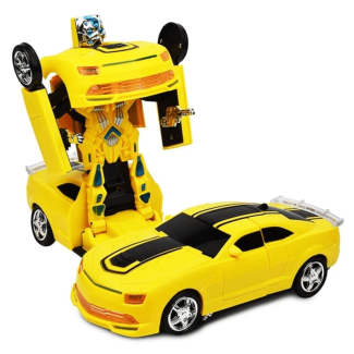 Transform Robot Car Toy for Kids - Enhances Imagination and Motor Skills
