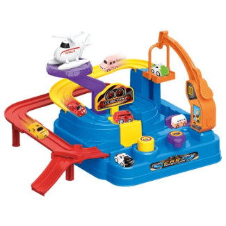 Race Car Tracks Car Adventure Game for Kids - Hand-Eye Coordination Toy