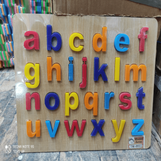Small Letters Learning Wooden Board for Kids