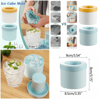 Large Silicone Ice Bucket for 2 Drinks - Space Saving, Easy to Use Price in Pakistan | LAPTAB