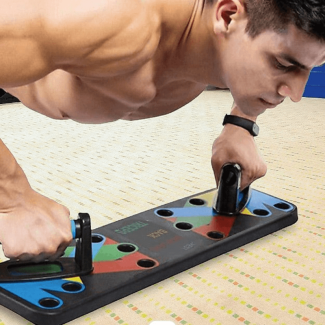 9 in 1 Push Up Board with Yoga Bands for Varied Fitness Workouts Price in Pakistan | LAPTAB