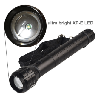 Heavy Duty Flashlight Big Torch Light with 300 Lumen Output and Focus Control Price in Pakistan | LAPTAB