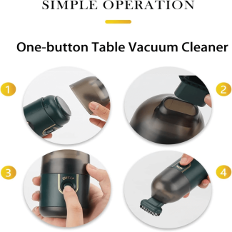 Mini Handheld Vacuum Cleaner with 1200Pa Suction Power and 2-in-1 Nozzles Price in Pakistan | LAPTAB