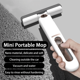 Portable Self-Squeezing Mini Mop with PVA Sponge for Small Spaces Price in Pakistan | LAPTAB