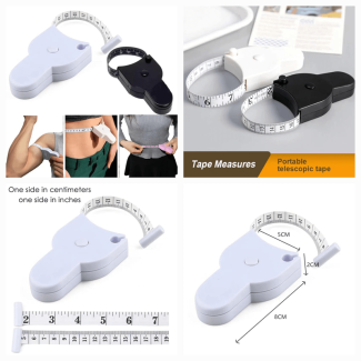 Retractable Body Measuring Tape with Dual-Sided Markings for Accurate Measurements Price in Pakistan | LAPTAB