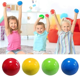 Pack Of 3 Stick to The Wall and Slowly Fall Off Ball