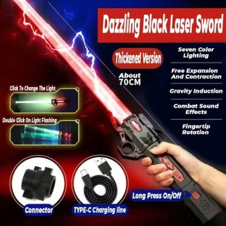 Flash Laser Sword with 3D Sound and Color Changing Lights Price in Pakistan | LAPTAB