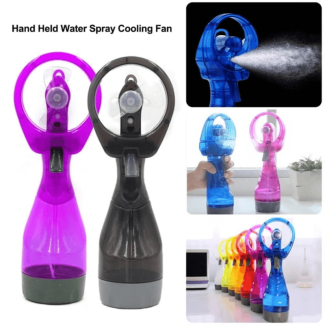 Portable Handheld Fan with Mist Bottle for Personal Cooling Price in Pakistan | LAPTAB