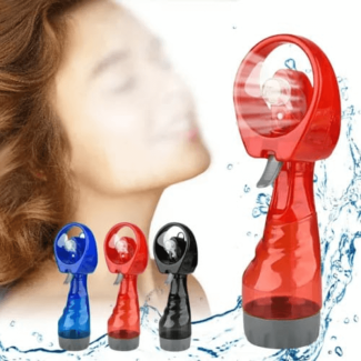 Portable Handheld Fan with Mist Bottle for Personal Cooling Price in Pakistan | LAPTAB