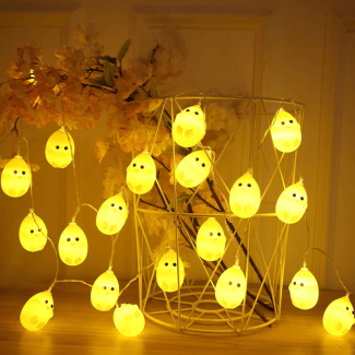 Cute Fairy LED Light String Egg - 10 LED Decorative Lights for Festivals Price in Pakistan | LAPTAB