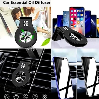 Magnetic Air Vent Mount Car Phone Holder with Built-in Air Freshener Price in Pakistan | LAPTAB
