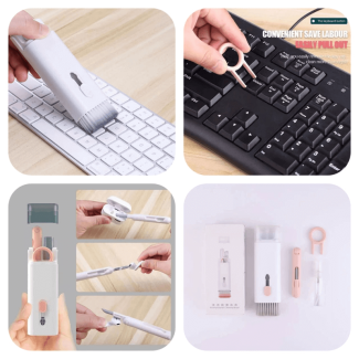 7-in-1 Keyboard Cleaning Tool Set for Electronics and Screens Price in Pakistan | LAPTAB