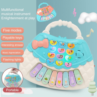 Multifunctional Portable Music Piano for Toddlers with 5 Modes and Lights Price in Pakistan | LAPTAB