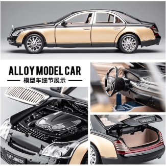 1:24 Maybach 62S Classic Die-Cast Model Car with Sound and Light Features Price in Pakistan | LAPTAB
