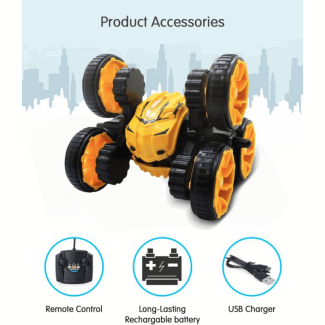 RC Stylish High Speed 360? Rotatable Off-Road Stunt Flex Car for Kids Price in Pakistan | LAPTAB