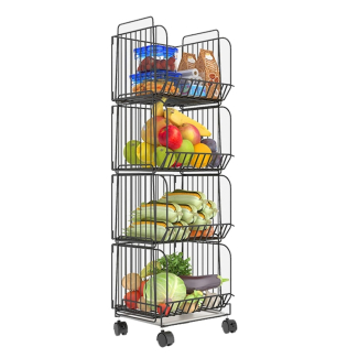 3-Tier Vegetable and Fruit Rack - Quality Storage Stand for Home Use Price in Pakistan | LAPTAB