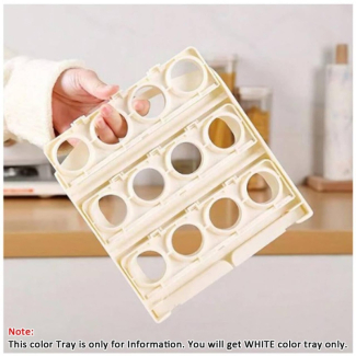24 Grid Plastic Egg Storage Container for Refrigerator Door Organizer Price in Pakistan | LAPTAB