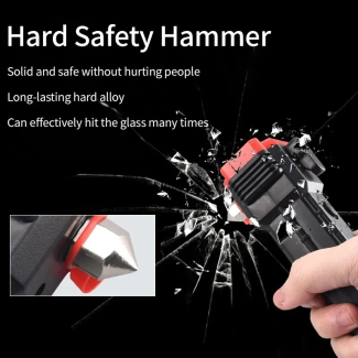 Portable LED Flashlight with Hammer, Waterproof, 1200mAh Battery Price in Pakistan | LAPTAB