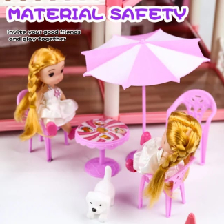 Dream Doll House Toys with Furniture and Accessories for Kids Price in Pakistan | LAPTAB