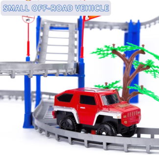Electric Rail Car Set with 82 Parts - Creative Building Toy for Kids Price in Pakistan | LAPTAB