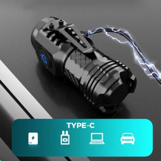 Three-eyed Monster Mini Flashlight - Waterproof, USB Rechargeable, 20W Price in Pakistan | LAPTAB