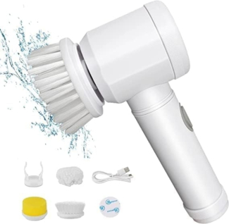 MAGIC BRUSH 5in1 Cleaning Brush Bathroom Toilet Tub 