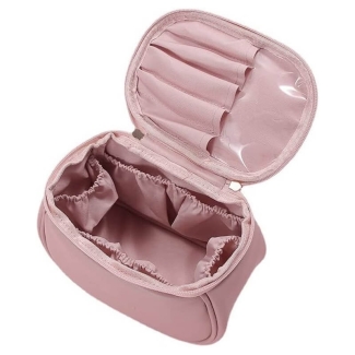 PU Leather Cosmetic Pouch - Large Capacity, Water-Repellent Makeup Bag Price in Pakistan | LAPTAB