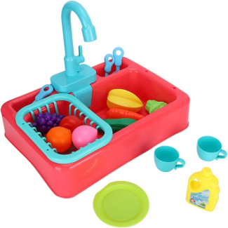 Battery-Operated Kitchen Dish Washing Sink Play Set for Kids Price in Pakistan | LAPTAB