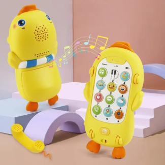 Duck Phone with Light Sounds - Educational Toy for Babies and Toddlers