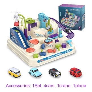 Kids Race Track Big Car Adventure Toy with 4 Mini Cars and Track Control Price in Pakistan | LAPTAB
