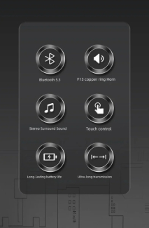 Bluetooth Compatible Headphones with HiFi Stereo and Noise Reduction Price in Pakistan | LAPTAB