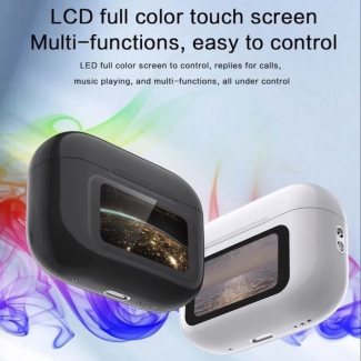 A9 Pro Wireless Earbuds with Bluetooth 5.0 and LCD Display, ANC, Super Bass Price in Pakistan | LAPTAB