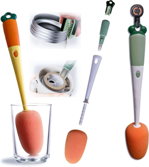 3 in 1 Multifunctional Long Handle Cleaning Cup Brush