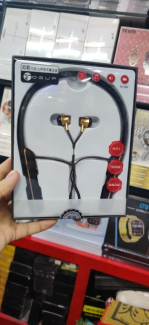 M31 Bluetooth Neckband Earphones with Mic, 18 Hours Playback, Sweat-Proof